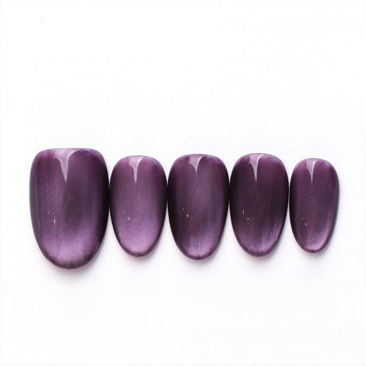 Midnight Amethyst Eclipse - CelestiNail