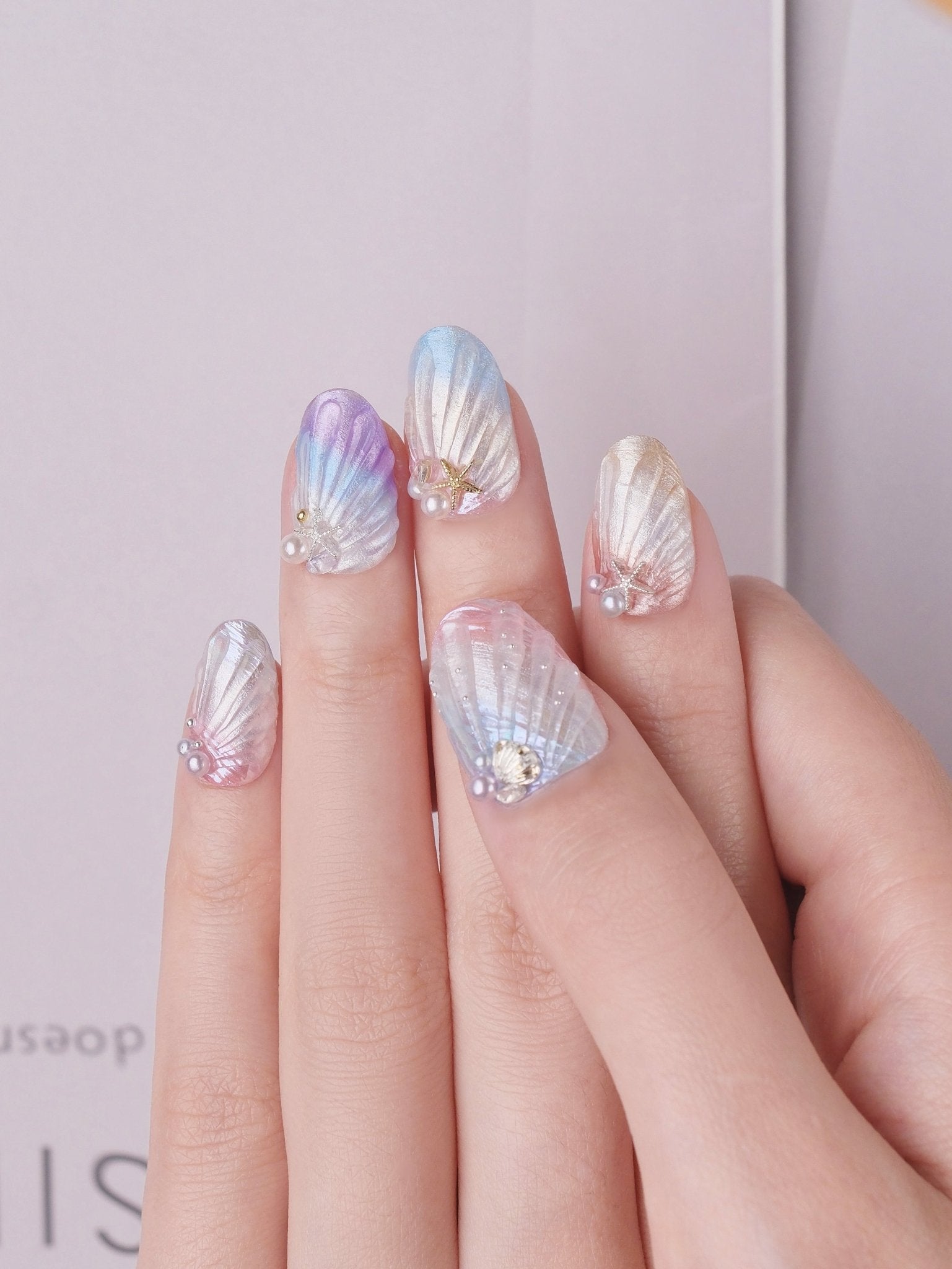 Seashell Shimmer - CelestiNail