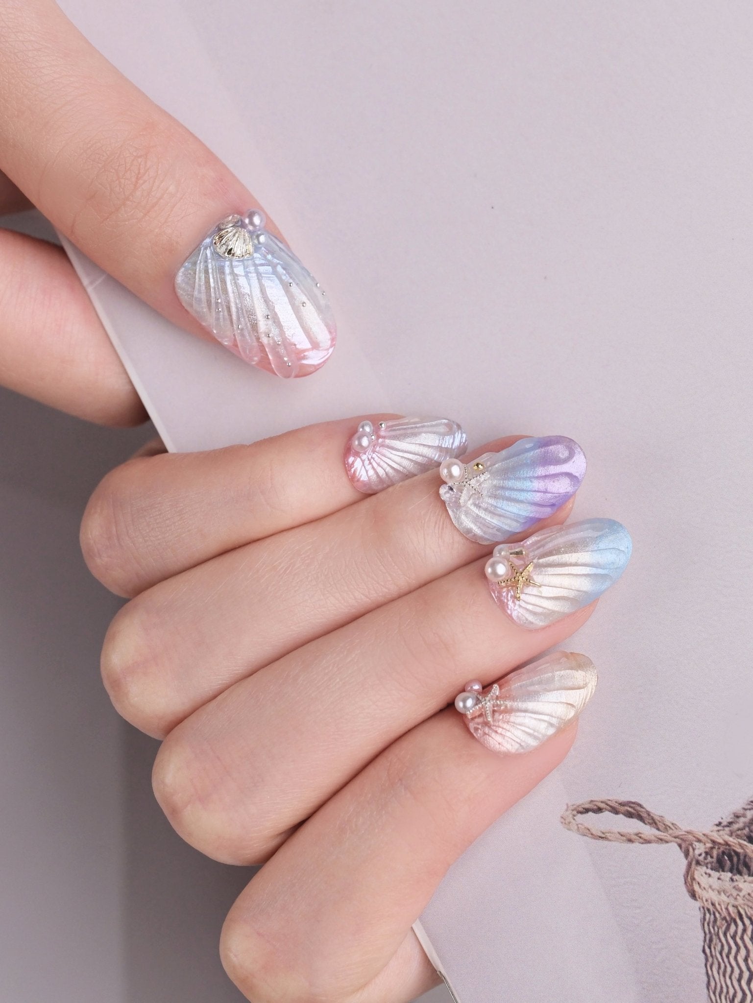 Seashell Shimmer - CelestiNail